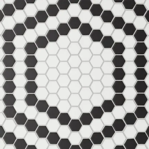 Le Cafe 1" x 1" Matte Porcelain Mosaic Tile