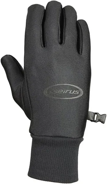 SEIRUS Men's Soundtouch All Weather Black Gloves (1172.1.001)