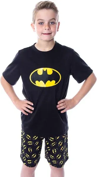 DC Comics Boys' Batman Logo Pajama Set