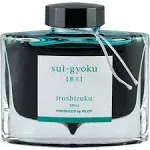 Pilot Iroshizuku Bottled Ink - Sui-gyoku Emerald (50ml)