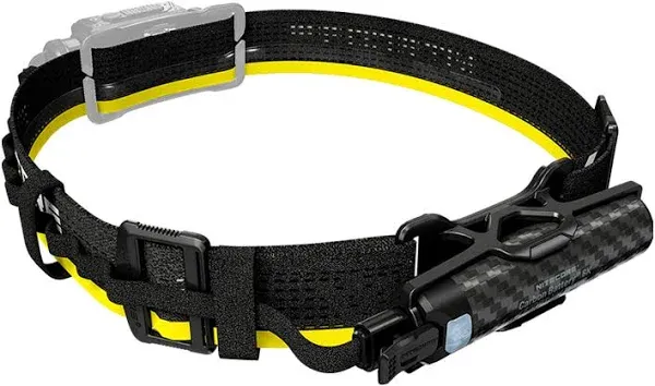 Nitecore Carbon Battery 6K Kit Headlamp Runtime Extender for NU40, NU43, NU45, NU50, and HC65 UHE Headlamps