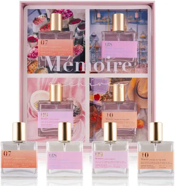 Memoire by Memoire Archives, 4 Piece Variety Gift Set for Unisex