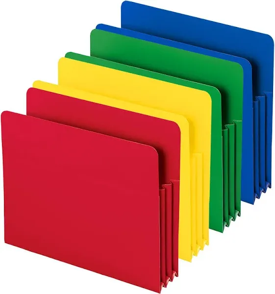 Smead Poly File Pockets