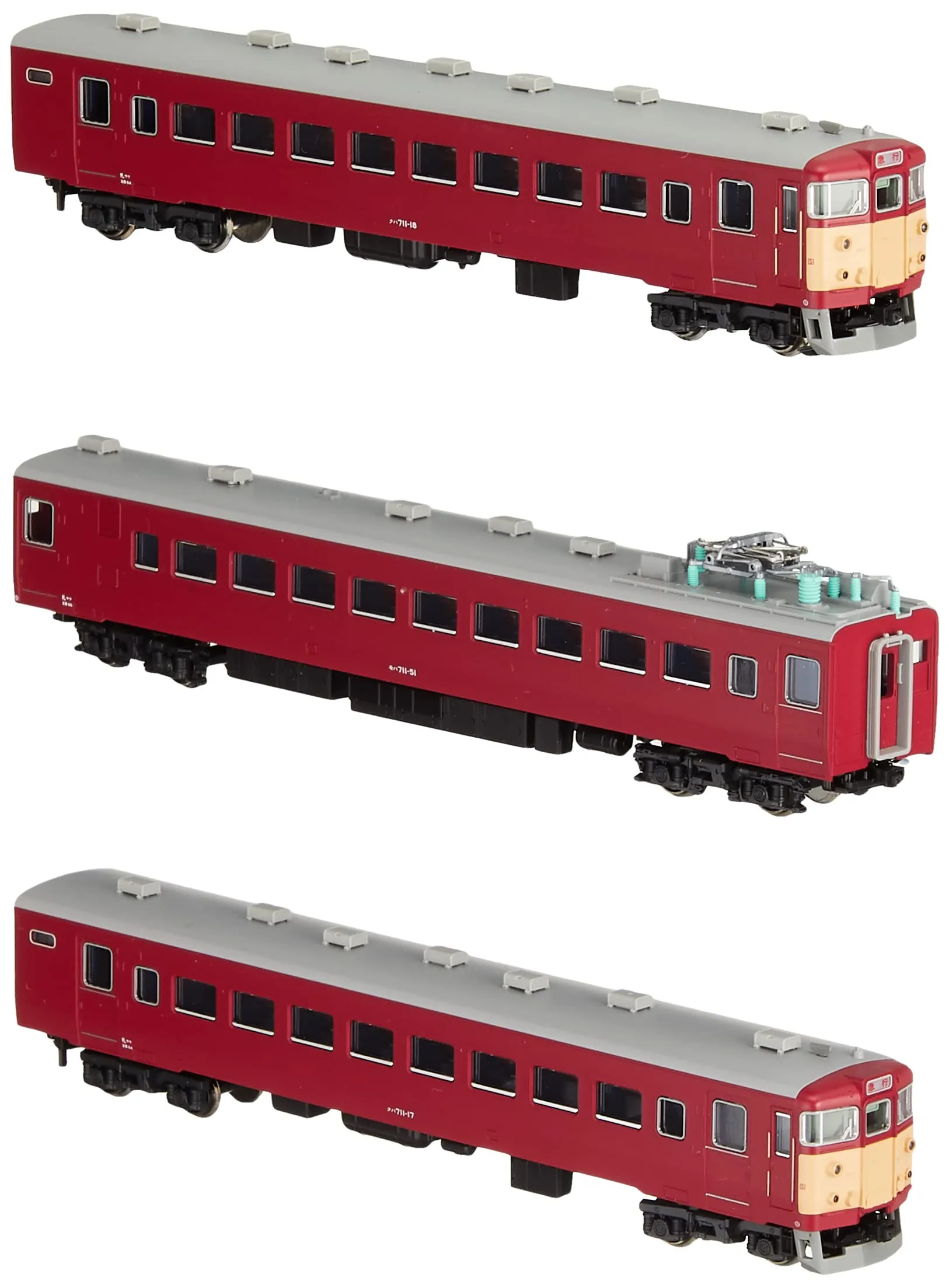 KATO N Gauge 711 Series No.0 Hematopoiesis 3-Car Set Special Product 10-1329