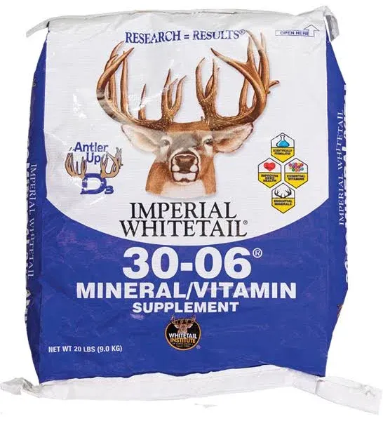 Whitetail Institute Imperial 30-06 Mineral/Vitamin Supplement, 20 lb