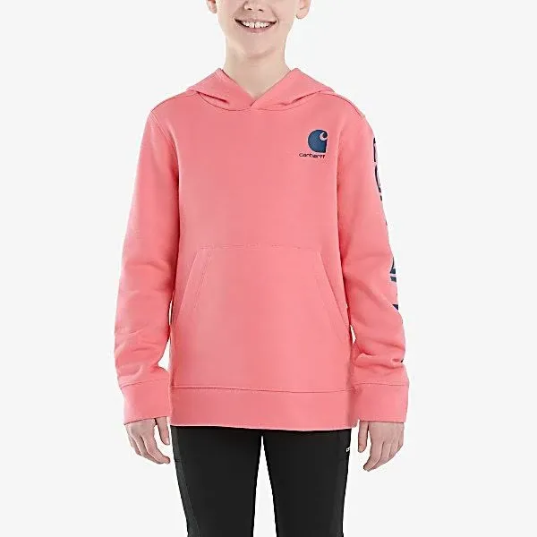 Carhartt Girls' Long-Sleeve Graphic Sweatshirt