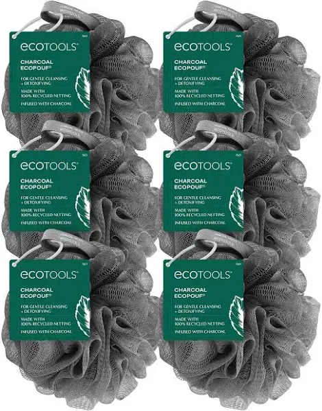 EcoTools Charcoal EcoPouf Loofah