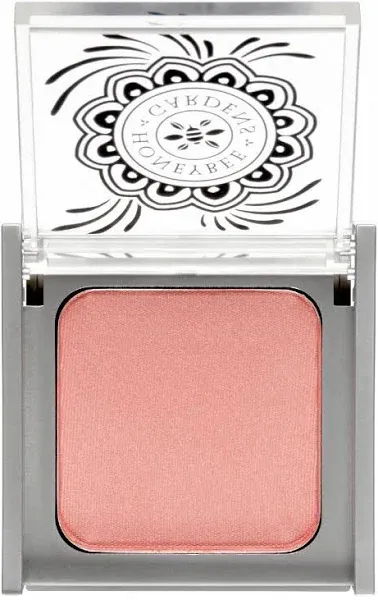 Honeybee Gardens Complexion Perfecting Blush in Tea Rose, Medium Spiced Peach Pigmented, Vegan & Gluten-Free, 8.5g