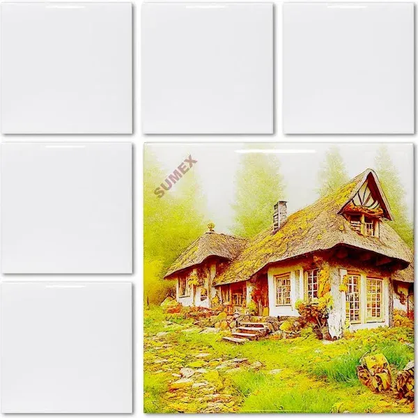 Sumex Sublimation Ceramic Coaster Blanks Tiles for Crafts