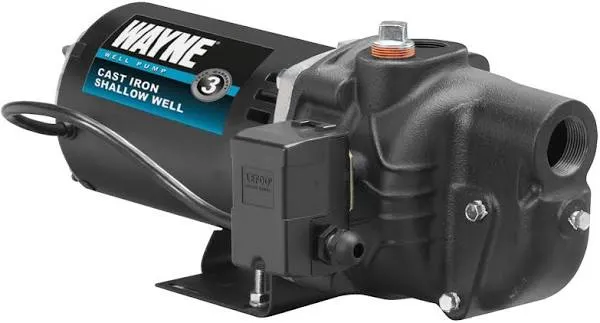 Wayne 56907-WYN2 1/2 HP Cast Iron Shallow Well Jet Pump New Factory Sealed