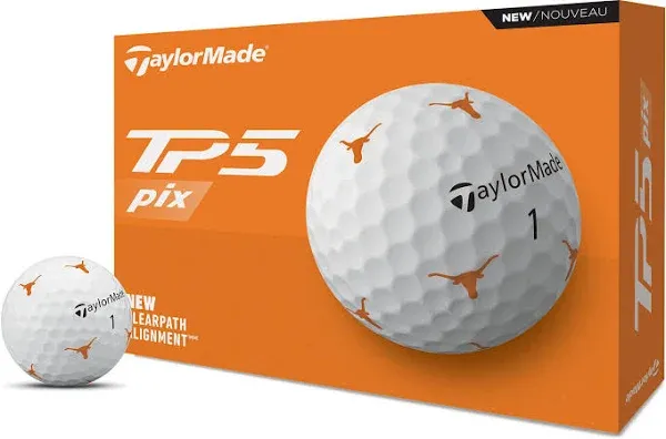 TaylorMade TP5 Pix Alabama Golf Balls