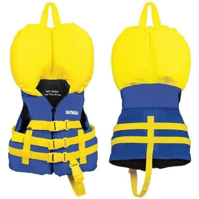 Airhead Infant&#039;s General Purpose Life Jacket, Coast Guard Approved, 15-30 lbs