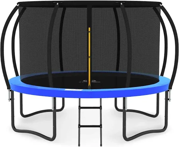 Jumpzylla Trampoline 8FT 10FT 12FT 14FT Trampoline with Enclosure