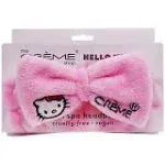 The Creme Shop - Plush Spa Headband Hello Kitty (Pink Stripe)