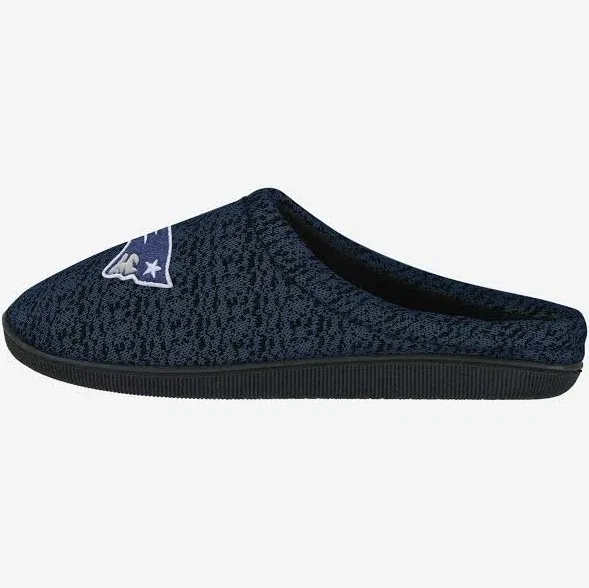 FOCO NFL Poly Knit Cup Sole Slipper Mens