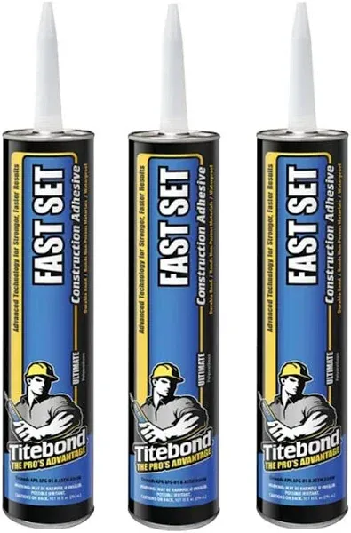 Titebond Fast Set Polyurethane Construction Adhesive