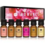 P&J Trading Fragrance Oil | Romance Set of 6 - Scented Oil for Soap Making, Diff