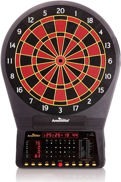  Cricket Pro Tournament-qua<wbr/>lity Electronic Dartboard with Micro-thin Segment 