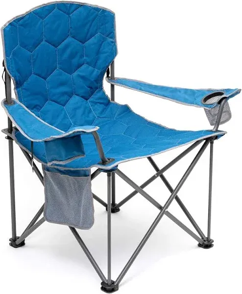 XL Oversized Camping Chair, Folding Camp Chairs for Adults Heavy Duty Big Tal...