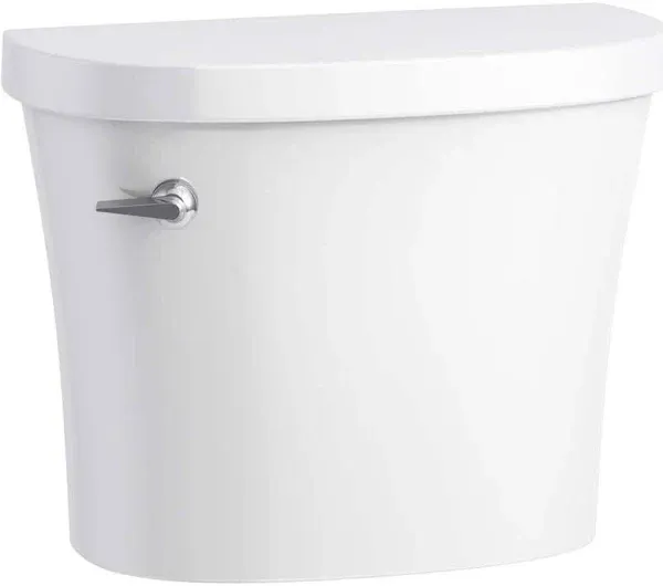 KOHLER Kingston White 1.28-GPF Single-Flush Toilet Tank