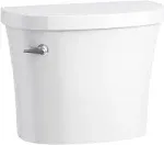 Kohler K-25100-0 Kingston 1.28 GPF Toilet Tank - White