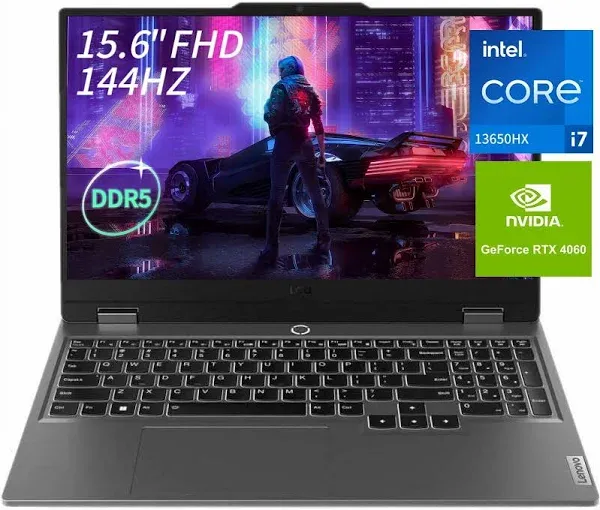 Lenovo LOQ 15IRX9, 15.6&#034; FHD Gaming laptop , i7-13650HX,RTX 4060,Windows 11 Home