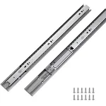 6 Pairs 22 inch Drawer Slides Heavy Duty Metal Drawer Slides - LONTAN SL4502S3-2