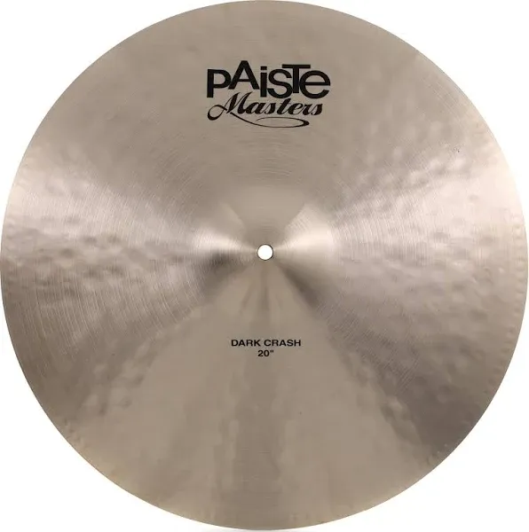 Paiste 19&#034; Masters Series Dark Crash Cymbal