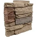 GenStone Desert Sunrise 12" Corner Panel Left Stacked Stone G2SSDSCPL