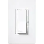 Lutron Diva DVWFSQ-FH-WH Single Pole Fan Control, White