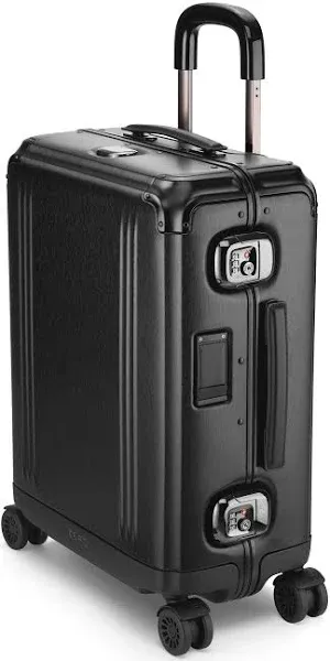 Zero Halliburton Pursuit Aluminum International Carry-On Case Black