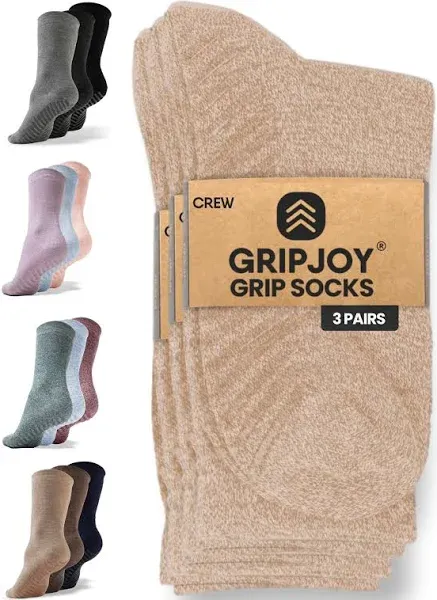 Gripjoy Grip Socks Non-Slip Socks for Women and Men