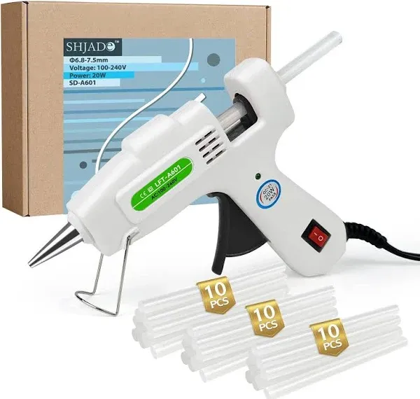 Hot Glue Gun With 30 Glue Sticks Fast Preheating Hot Melt Gun Mini Glue Gun Kit 