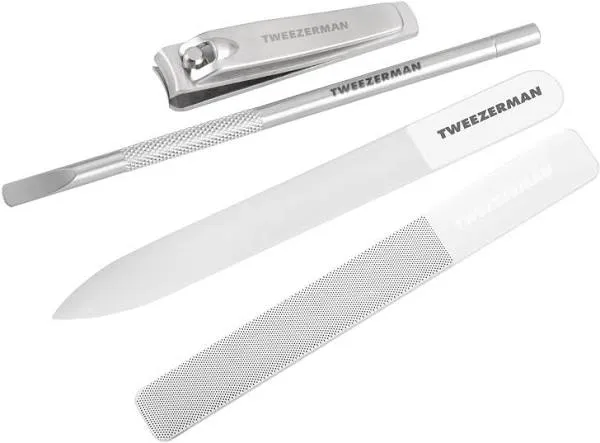 Tweezerman Glass Manicure Set