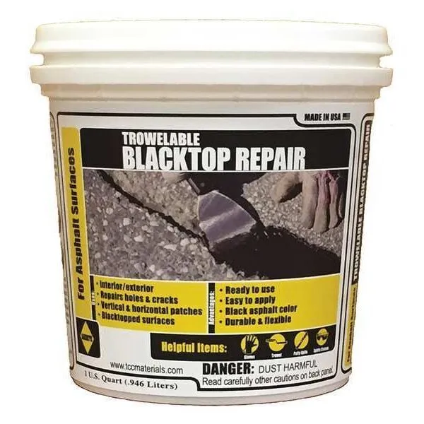 Sakrete 120038 1 qt. Black Blacktop Patch