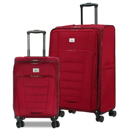 Verdi Softside Expandable Carry-On Luggage with Spinner Wheel