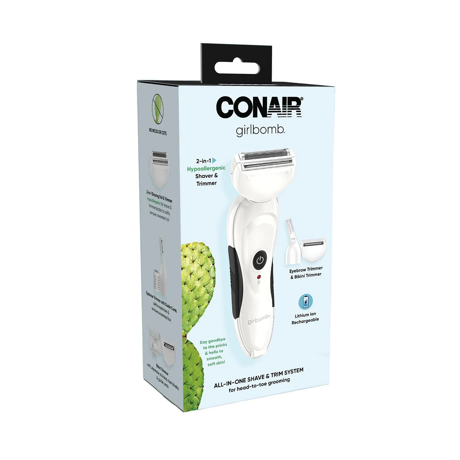 Conair Girlbomb All-in-One Shave & Trim System