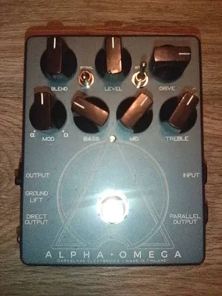 Darkglass Alpha Omega Bass Preamp Pedal