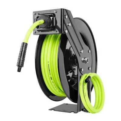 Legacy L8611FZ Flexzilla 3/8" x 50' Retractable Air Hose Reel