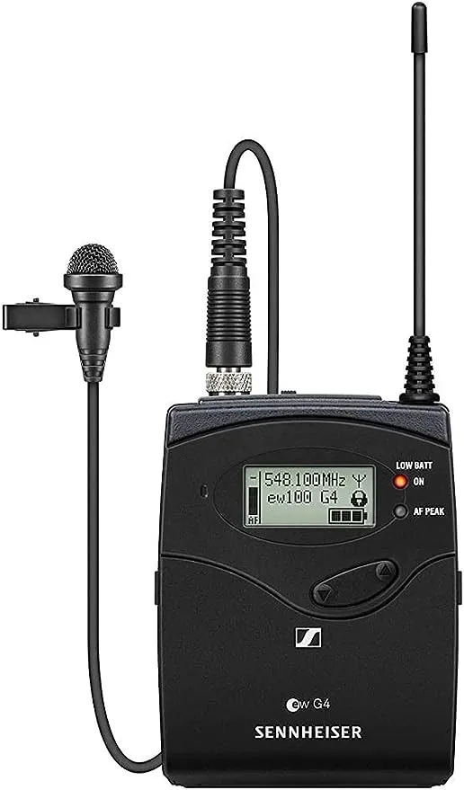 Sennheiser EW 112P G4 – A1 Omni-directional Wireless Lavalier Microphone SystemSennheiser EW 112P G4 – A1 Omni-directional Wireless Lavalier Microphone System