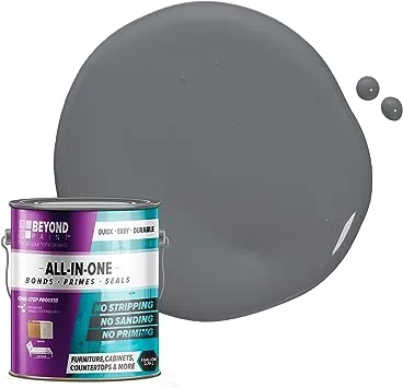 Beyond Paint BP14 All-in-One Refinishing Paint, Licorice, 1 Gallon