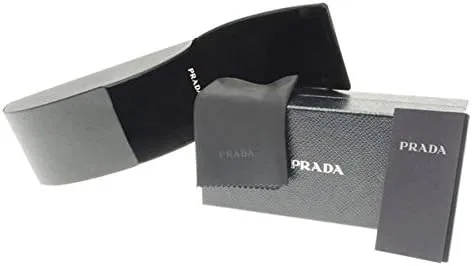 Prada 62mm Oversize Polarized Aviator Sunglasses in Silver/Grey Gradient