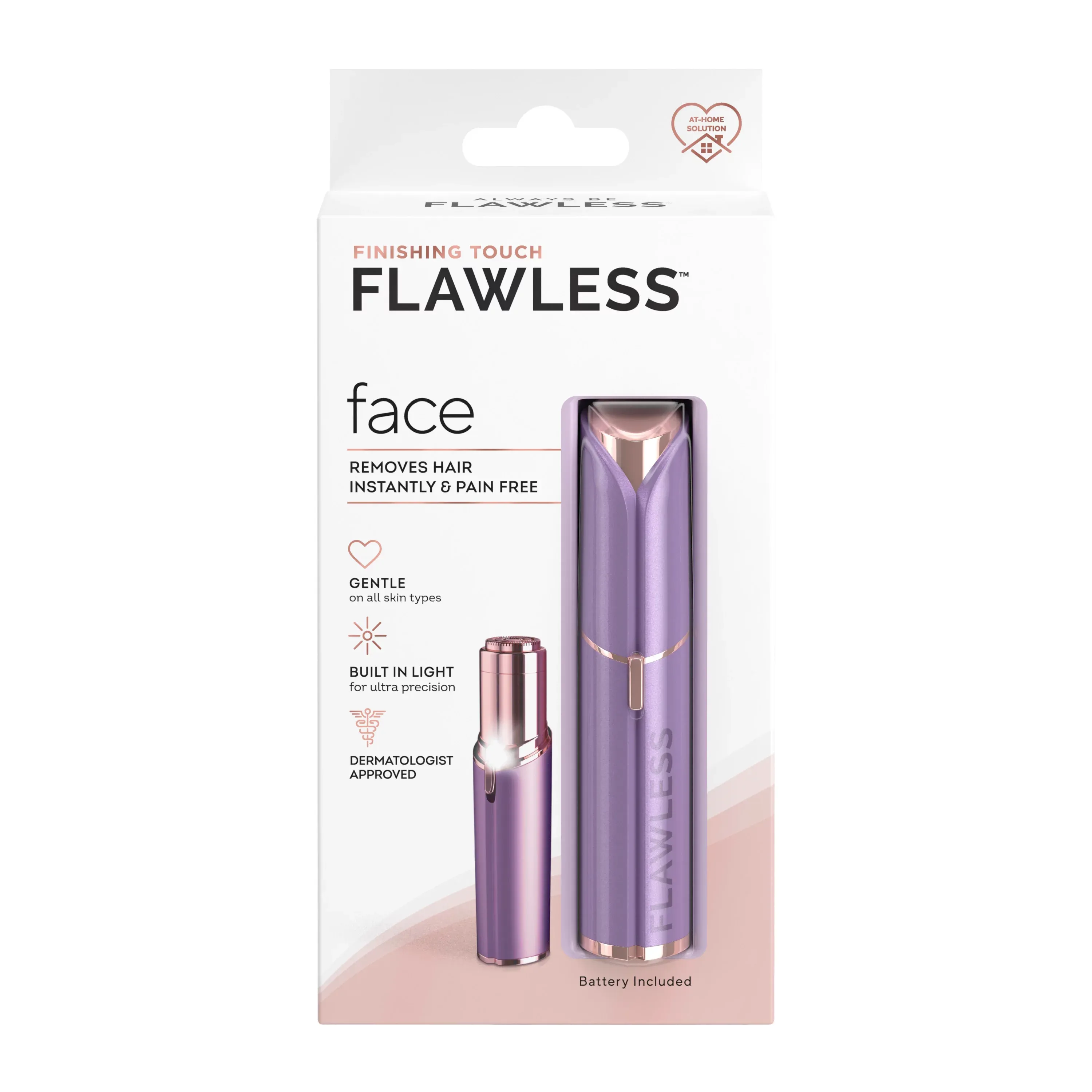 Flawless Facial Hair Remover - Lavender