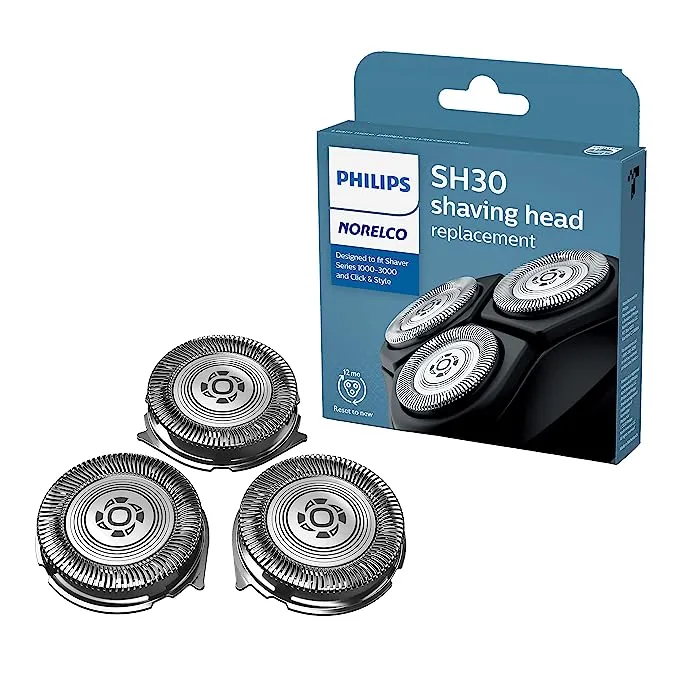 Philips Norelco Sh30/52 Replacement Head Silver