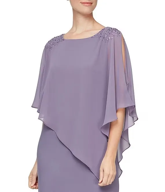 

  
Aubergine SL Fashions 9170368 Short Mother of the Bride Dress  for $109.99
 – The Dress Outlet
