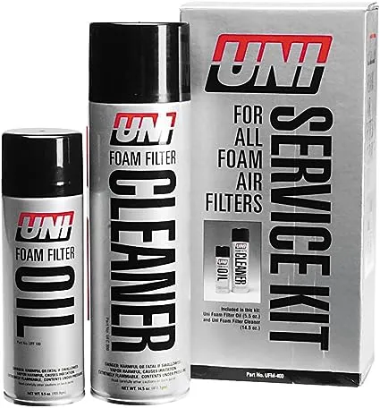 UNI Air Filter Service Kit Cleaner &amp; Oil | UFM-400