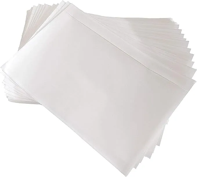 9527 Product 7.5" x 5.5" Clear Adhesive Top Loading Packing List / Shipping Label Envelopes (200 Pack)9527 Product 7.5" x 5.5" Clear Adhesive Top Loading Packing List / Shipping Label Envelopes (200 Pack)