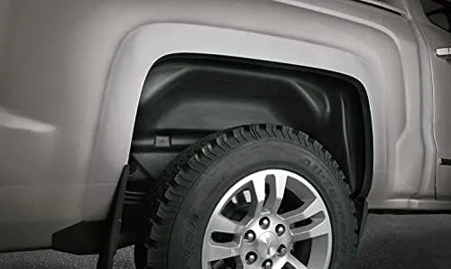 Husky Liners — Wheel Well Guards | Fits 2021 - 2024 Ford F-150 (Excludes Raptor), Rear Set - Black, 2 pc. | 79161