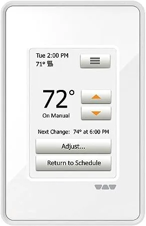 Ditra Heat Touchscreen Programmable Floor Heating Thermostat