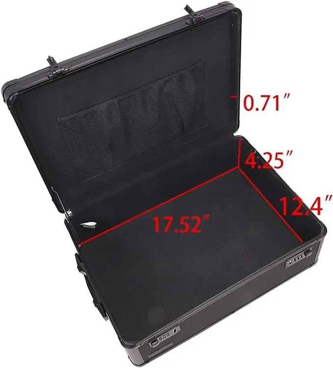 Vaultz Locking Storage Chest - Tactical Black